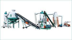 Production Process of A1 Wood Pellets